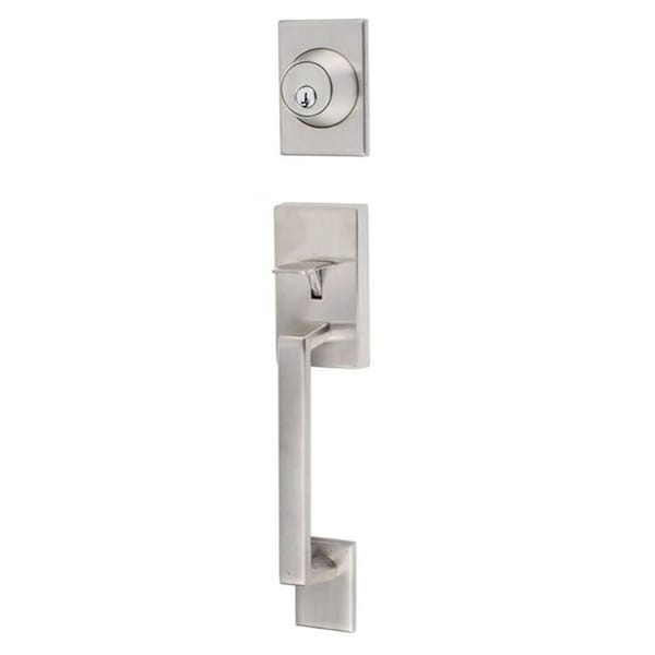 Sure-Loc Hardware Sure-Loc Hardware Koln Dummy Handleset with Thumb Turn, Satin Stainless KN500 32D - main